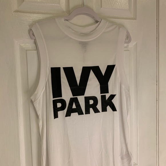 NWT Women’s Ivy Park White Tank Top - Picture 4 of 9